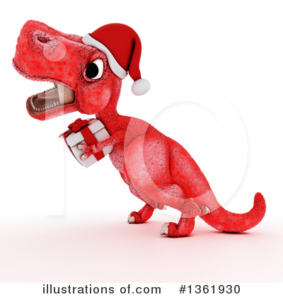 Royalty-Free (RF) Tyrannosaurus Rex Clipart Illustration by KJ Pargeter - Stock Sample #1361930