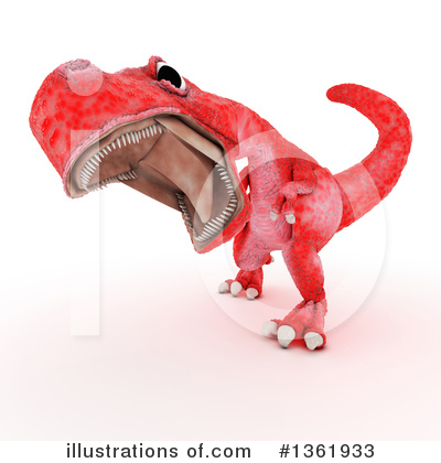 Royalty-Free (RF) Tyrannosaurus Rex Clipart Illustration by KJ Pargeter - Stock Sample #1361933