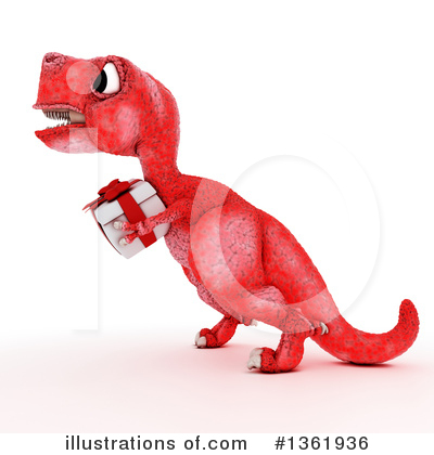 Royalty-Free (RF) Tyrannosaurus Rex Clipart Illustration by KJ Pargeter - Stock Sample #1361936