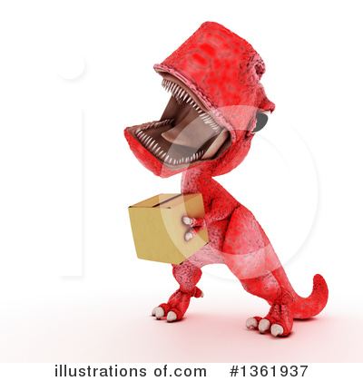Tyrannosaurus Rex Clipart #1361937 by KJ Pargeter