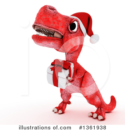 Royalty-Free (RF) Tyrannosaurus Rex Clipart Illustration by KJ Pargeter - Stock Sample #1361938
