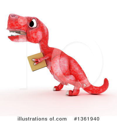 Royalty-Free (RF) Tyrannosaurus Rex Clipart Illustration by KJ Pargeter - Stock Sample #1361940