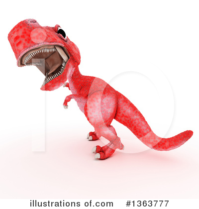 Royalty-Free (RF) Tyrannosaurus Rex Clipart Illustration by KJ Pargeter - Stock Sample #1363777