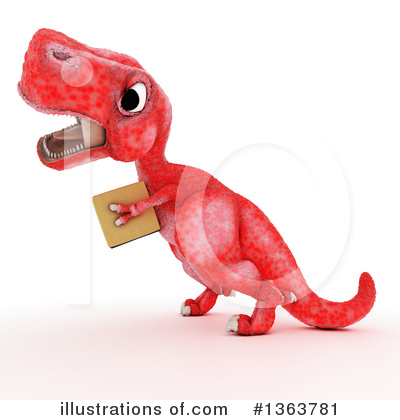 Royalty-Free (RF) Tyrannosaurus Rex Clipart Illustration by KJ Pargeter - Stock Sample #1363781