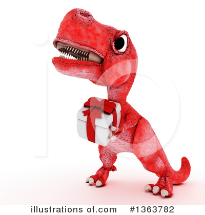 Royalty-Free (RF) Tyrannosaurus Rex Clipart Illustration by KJ Pargeter - Stock Sample #1363782