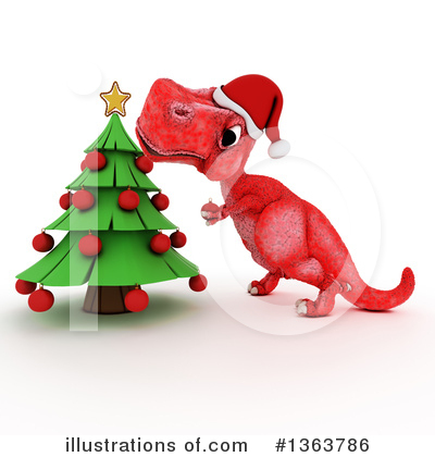 Royalty-Free (RF) Tyrannosaurus Rex Clipart Illustration by KJ Pargeter - Stock Sample #1363786