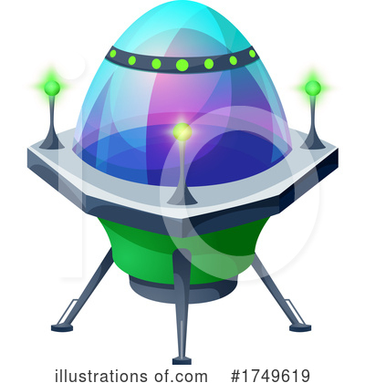 Royalty-Free (RF) Ufo Clipart Illustration by Vector Tradition SM - Stock Sample #1749619