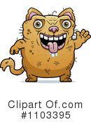 Ugly Cat Clipart #1103395 by Cory Thoman