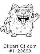Ugly Cat Clipart #1129899 by Cory Thoman