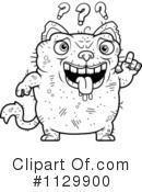 Ugly Cat Clipart #1129900 by Cory Thoman
