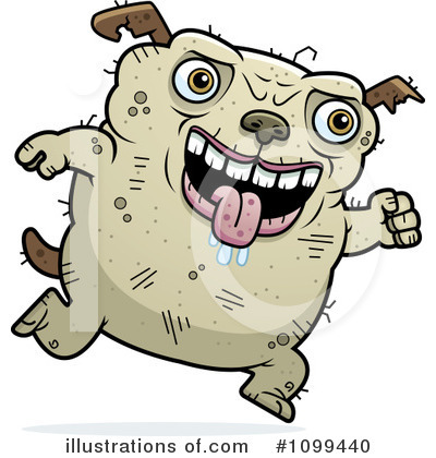 Ugly Dog Clipart #1099440 by Cory Thoman
