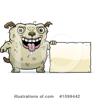 Ugly Dog Clipart #1099442 by Cory Thoman