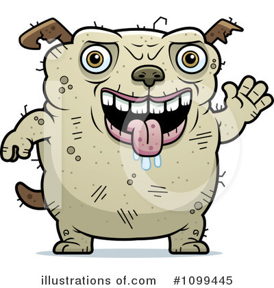 Royalty-Free (RF) Ugly Dog Clipart Illustration by Cory Thoman - Stock Sample #1099445