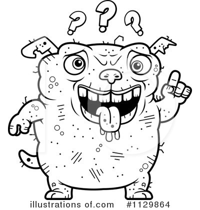 Royalty-Free (RF) Ugly Dog Clipart Illustration by Cory Thoman - Stock Sample #1129864