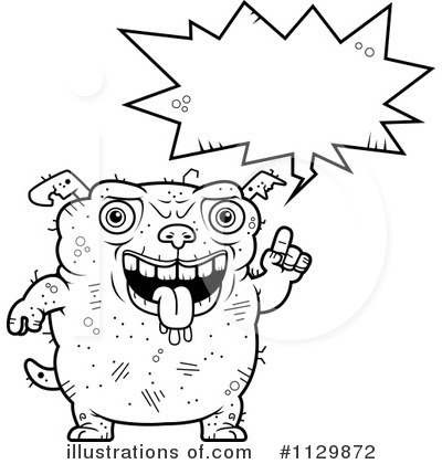 Royalty-Free (RF) Ugly Dog Clipart Illustration by Cory Thoman - Stock Sample #1129872