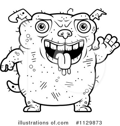 Ugly Dog Clipart #1129873 by Cory Thoman