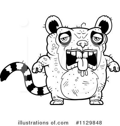 Lemur Clipart #1129848 by Cory Thoman
