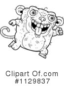 Ugly Monkey Clipart #1129837 by Cory Thoman