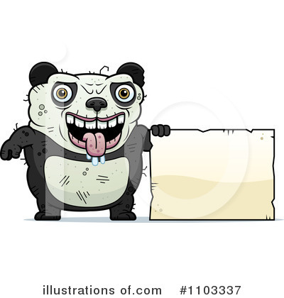 Ugly Panda Clipart #1103337 by Cory Thoman