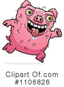 Ugly Pig Clipart #1106826 by Cory Thoman