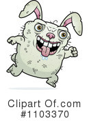 Ugly Rabbit Clipart #1103370 by Cory Thoman