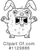 Ugly Rabbit Clipart #1129886 by Cory Thoman