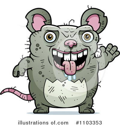 Ugly Rat Clipart #1103353 by Cory Thoman