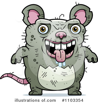 Ugly Rat Clipart #1103354 by Cory Thoman