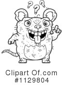 Ugly Rat Clipart #1129804 by Cory Thoman