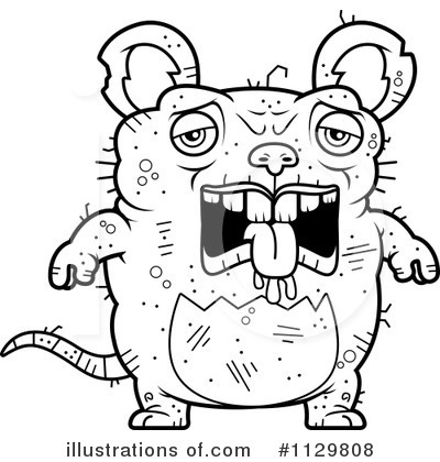 Royalty-Free (RF) Ugly Rat Clipart Illustration by Cory Thoman - Stock Sample #1129808