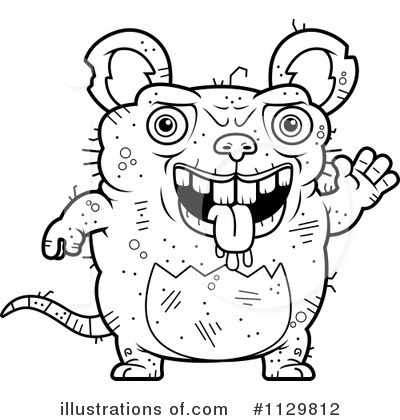 Royalty-Free (RF) Ugly Rat Clipart Illustration by Cory Thoman - Stock Sample #1129812