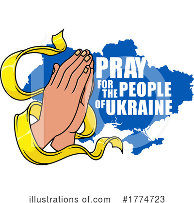 Royalty-Free (RF) Ukraine Clipart Illustration by Hit Toon - Stock Sample #1774723