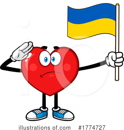 Heart Mascot Clipart #1774727 by Hit Toon