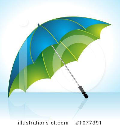 Umbrellas Clipart #1077391 by elaineitalia