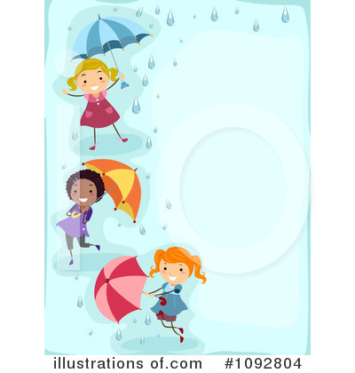 Royalty-Free (RF) Umbrella Clipart Illustration by BNP Design Studio - Stock Sample #1092804