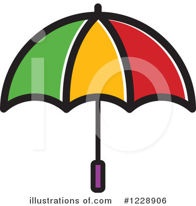 Royalty-Free (RF) Umbrella Clipart Illustration by Lal Perera - Stock Sample #1228906