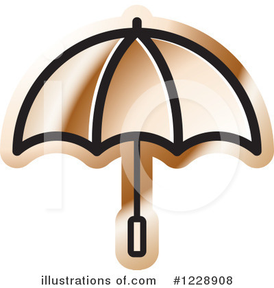 Royalty-Free (RF) Umbrella Clipart Illustration by Lal Perera - Stock Sample #1228908