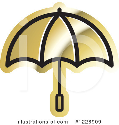 Umbrella Clipart #1228909 by Lal Perera