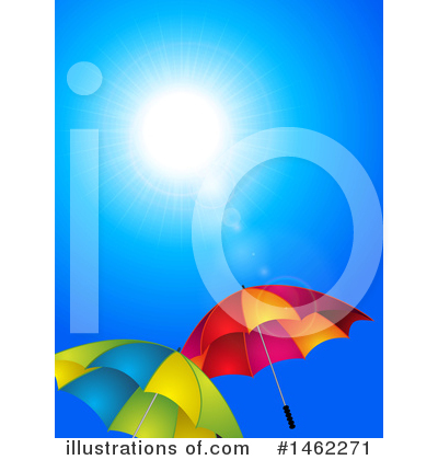Royalty-Free (RF) Umbrella Clipart Illustration by elaineitalia - Stock Sample #1462271