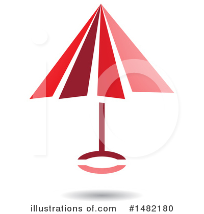Royalty-Free (RF) Umbrella Clipart Illustration by cidepix - Stock Sample #1482180