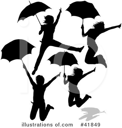 Royalty-Free (RF) Umbrella Clipart Illustration by dero - Stock Sample #41849
