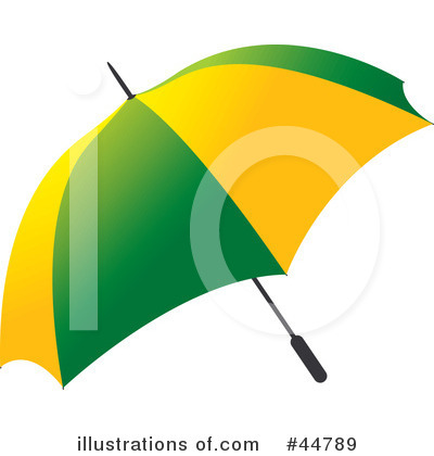 Royalty-Free (RF) Umbrella Clipart Illustration by Lal Perera - Stock Sample #44789