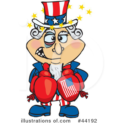 Uncle Sam Character Clipart #44192 by Dennis Holmes Designs