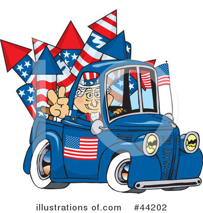 Uncle Sam Character Clipart #44202 by Dennis Holmes Designs