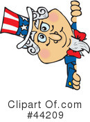 Uncle Sam Character Clipart #44209 by Dennis Holmes Designs
