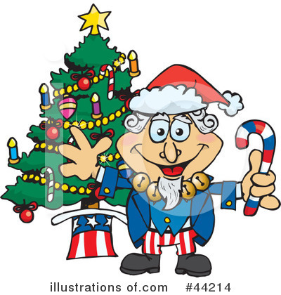 Royalty-Free (RF) Uncle Sam Character Clipart Illustration by Dennis Holmes Designs - Stock Sample #44214