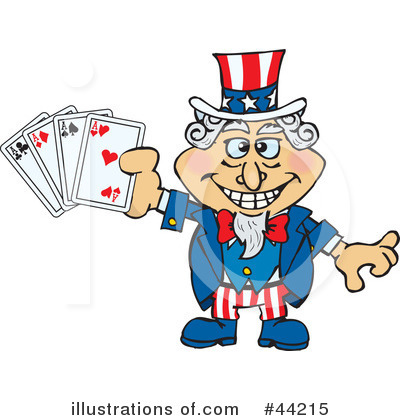 United States Clipart #44215 by Dennis Holmes Designs