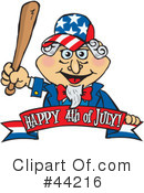 Uncle Sam Character Clipart #44216 by Dennis Holmes Designs