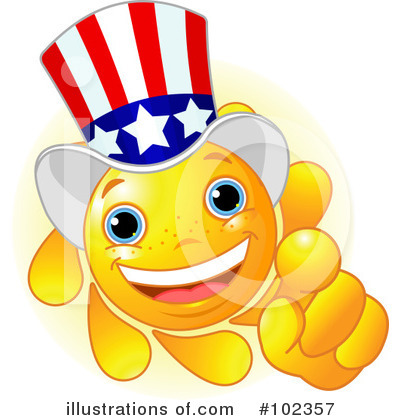 Royalty-Free (RF) Uncle Sam Clipart Illustration by Pushkin - Stock Sample #102357