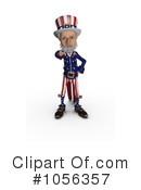 Uncle Sam Clipart #1056357 by Michael Schmeling